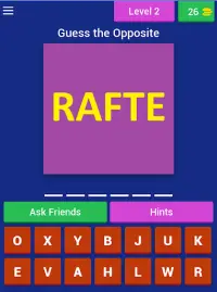 Word Shuffle Game (Antonym Quiz) Screen Shot 6