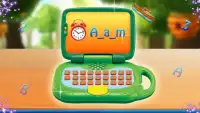 Kids Computer : Learning Alphabets And Numbers Screen Shot 1