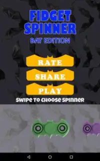 Fidget Spinner - The Fidget app Spinner Bat Pro Screen Shot 14