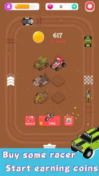 Merge Car Racer Screen Shot 1
