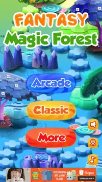 Fantasy Magic Forest Match 3 Screen Shot 0