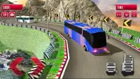 سياحي حافلة صعدا سرعه تل تسلق سباق لعبه 3D Screen Shot 1