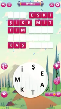 Kelime Çarkı - En Popüler Kelime Bulmaca Oyunu Screen Shot 17