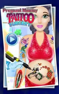 Pregnant Mommy Tattoo Surgery Sim 2018 Screen Shot 5