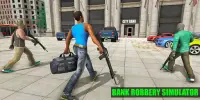 Cướp ngân hàng thành phố Gangster Screen Shot 0