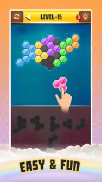 Hexa Puzzle Games PRO: Jigsaw Block Puzzle IQ Test Screen Shot 3