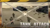 Tank Attack:Strzelec Wojna Sim Screen Shot 11