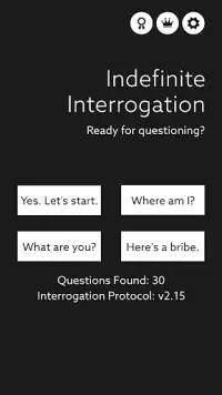 Indefinite: Interrogation Game Screen Shot 5