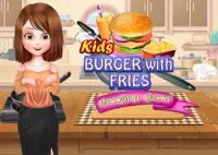 Perfect Burger Homemade Recipe - Girl Cooking Game Screen Shot 0