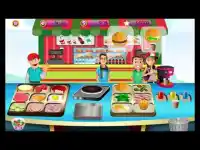 Burger Funny: Cook, Prepare Hamburgers Bar Screen Shot 0