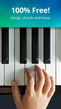 Real Piano - Mga Larong Musika Screen Shot 1
