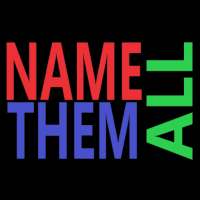 Name Them All - Trivia Word Game