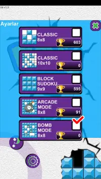 Blok Bulmaca - Ücretsiz Blok Oyunları Screen Shot 1