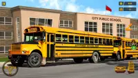รถโรงเรียนจำลองการขับรถบัส Screen Shot 0