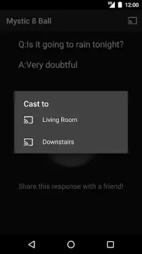 Mystic 8 Ball (Chromecast) Screen Shot 3
