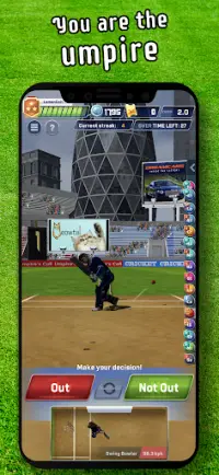 क्रिकेट एलबीडबल्यू - Umpire's Call Screen Shot 0