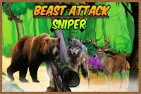 Beast Attack: Sniper Screen Shot 0