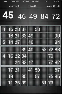 itim na Bingo na may tugma sa pera 3 lotto panalo Screen Shot 14