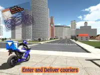 Courier Moto Bike Delivery Boy Screen Shot 13