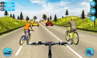 साइकिल सवार ट्रैफिक रेस 17 Screen Shot 2