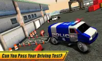 Real Police Car Parking 3D Sim Screen Shot 1