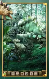 Hidden Objects - Jurassic Land Screen Shot 1