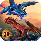 Flying Fire Dragon Fighting Arena