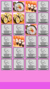 Sushi Permainan Memori Screen Shot 3