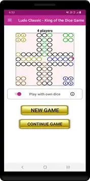 Ludo Classic - King of the Dice Game Screen Shot 0