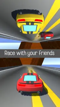 2 Player Racing 3D Screen Shot 1