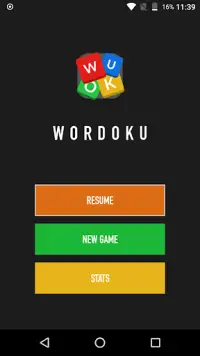 Wordoku - Play sudoku with words online Screen Shot 0