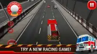 Fire Truck Racing Screen Shot 0