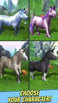 My Unicorn Horse Riding Game Screen Shot 11