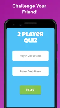 2 Player Quiz - Challenge Your Friends Screen Shot 0