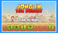 JONG In The Desert - Best Runner Game 2020 Screen Shot 0