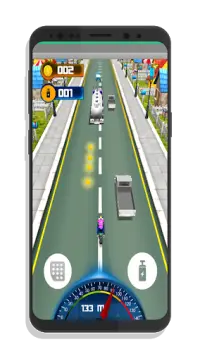 Moto rush traffic Screen Shot 2