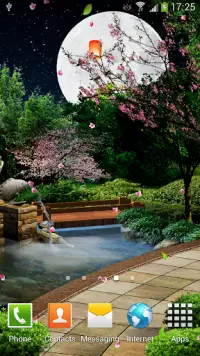 Восточный сад Живые Обои Screen Shot 2