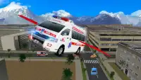 Emergência Ambulância voando Screen Shot 2
