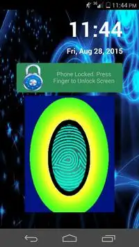 Finger Print Phone Lock Prank Screen Shot 4