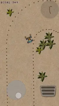 Car Race Turbo Speed On Desert Screen Shot 4