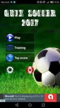 Multi Quiz: Soccer 2017 Screen Shot 0