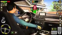 City Cab Driver Car Taxi Games Screen Shot 0