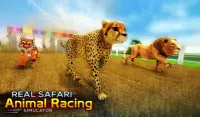 Real Safari Animal Racing Simulator - Wild Race 3D Screen Shot 4
