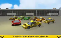 Crazy Taxi Driver: American Blocky Cab Screen Shot 4