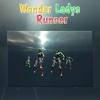 Wonder Lady Runner: Christmas Screen Shot 2