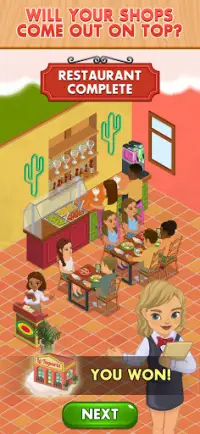 Restaurant Rivals: Free Restaurant Games Offline Screen Shot 4