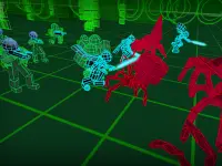 Stickman Neon Warriors: Spiders Battle Screen Shot 12