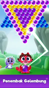 Game Kucing: Bubble Shooter 3D Screen Shot 0