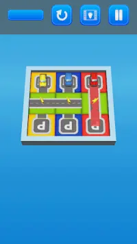 Bỏ chặn xe: Kết nối trò chơi câu đố đỗ xe Screen Shot 2