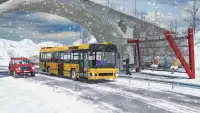 Coach Driver Snow Simulator Screen Shot 0